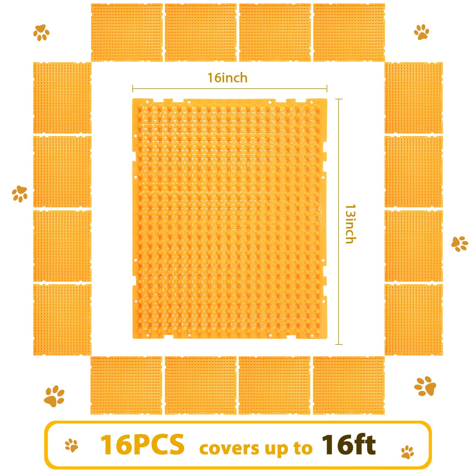 Nuanchu 16-pack cat mats packaging for whole-home use.