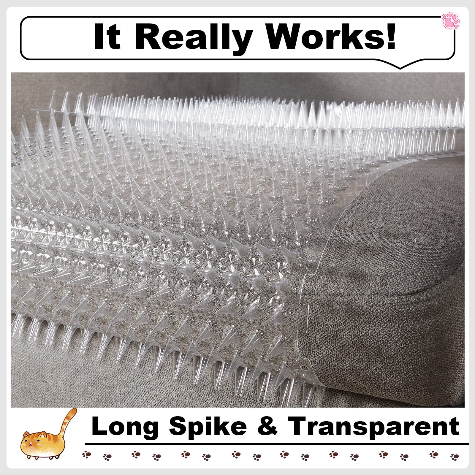 Nuanchu cat repellent mats simple setup supports indoor-outdoor use.