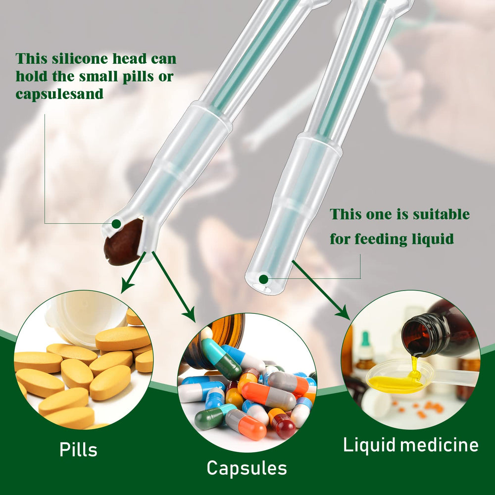 Nuanchu pill plunger front-view showcases clear scale and ergonomic grip.