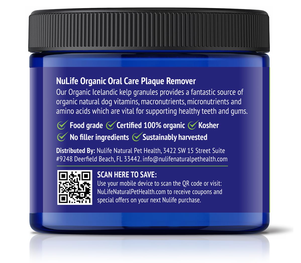 NuLife Dog Teeth Powder on-food use shows easy routine.