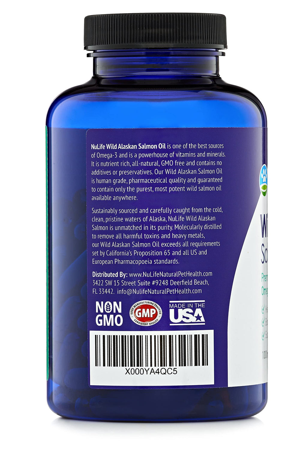 NuLife non-GMO purity image reinforces product integrity