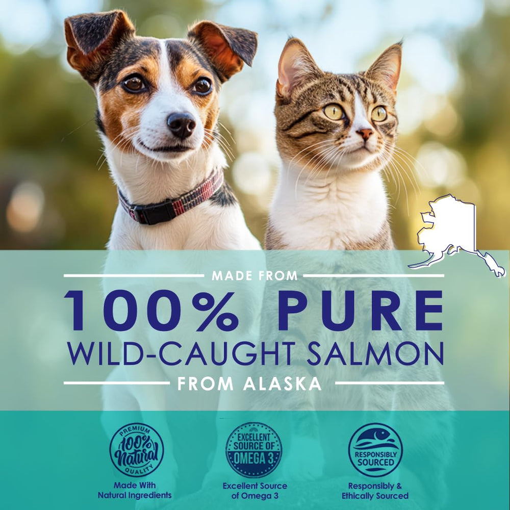 NuLife Omega-3 bottle and capsules, convenient pet supplement routine.
