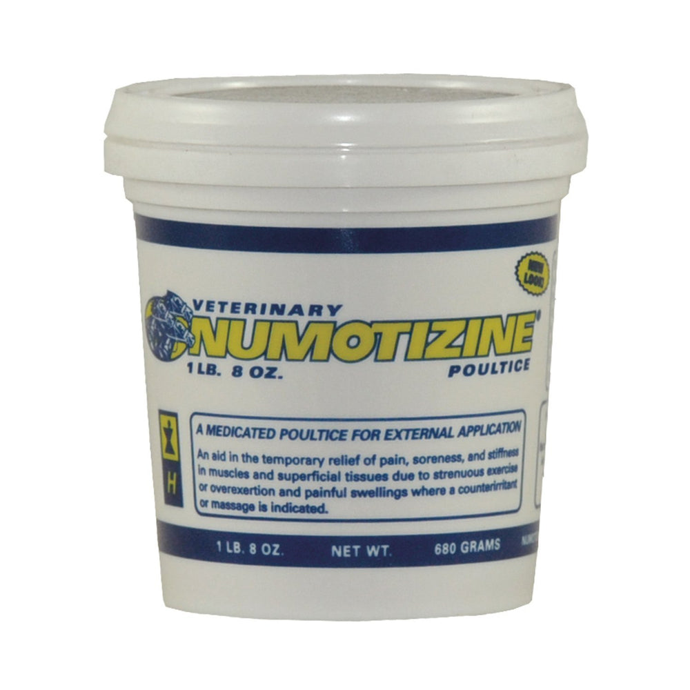 Numotizine poultice 24oz container for farm and horse care, hoof conditioning and comfort.