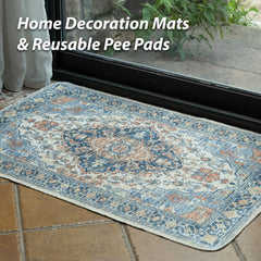 Nunubaby absorbent-surface pad soaks up moisture quickly for dry spaces.
