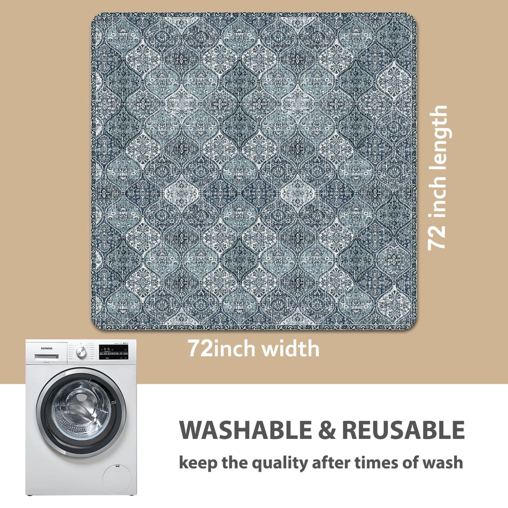 nunubaby washable-pee-pad-crate-mat provides a comfy, stable crate or car mat.