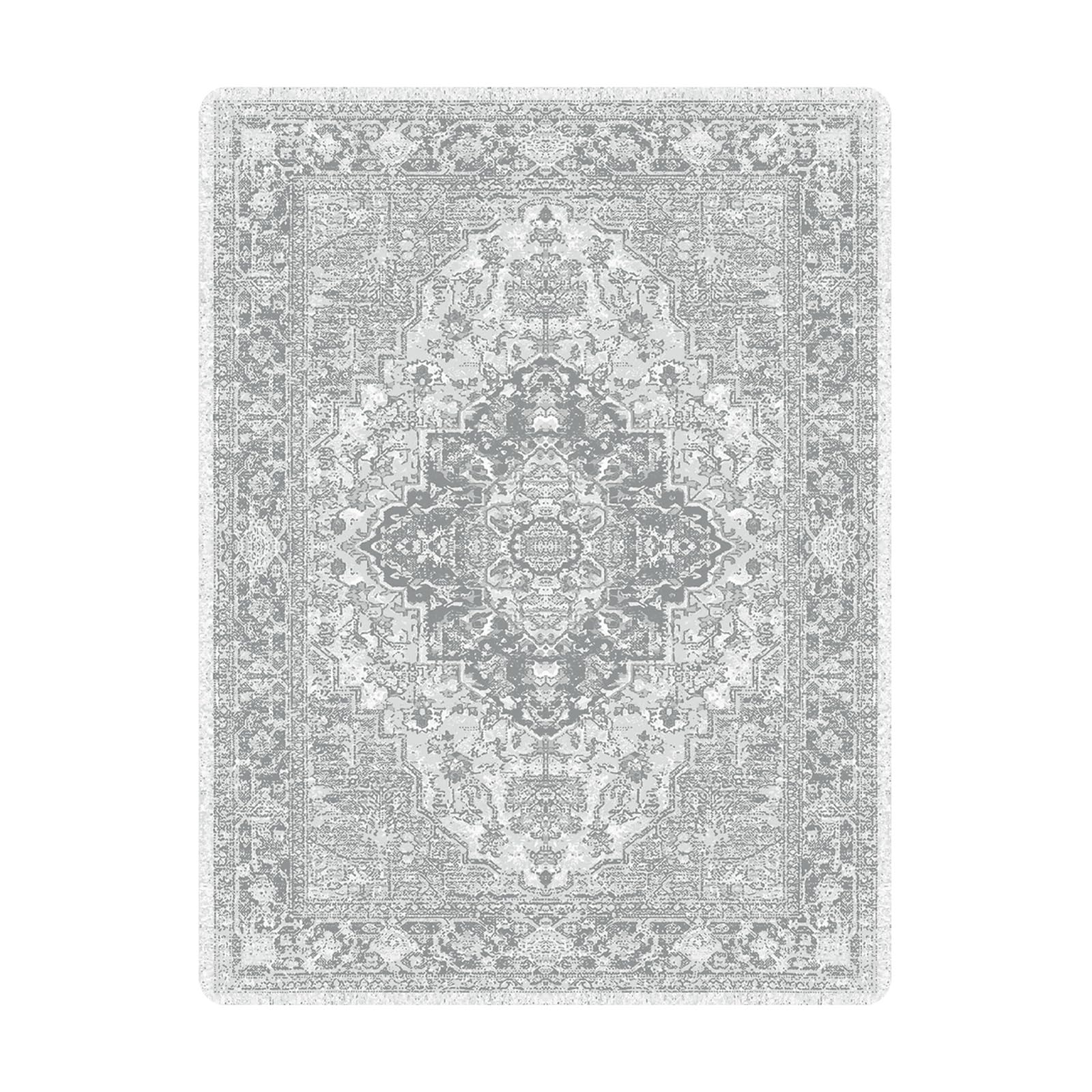 nunubaby washable pee pad with geo pattern protects floors with stylish design