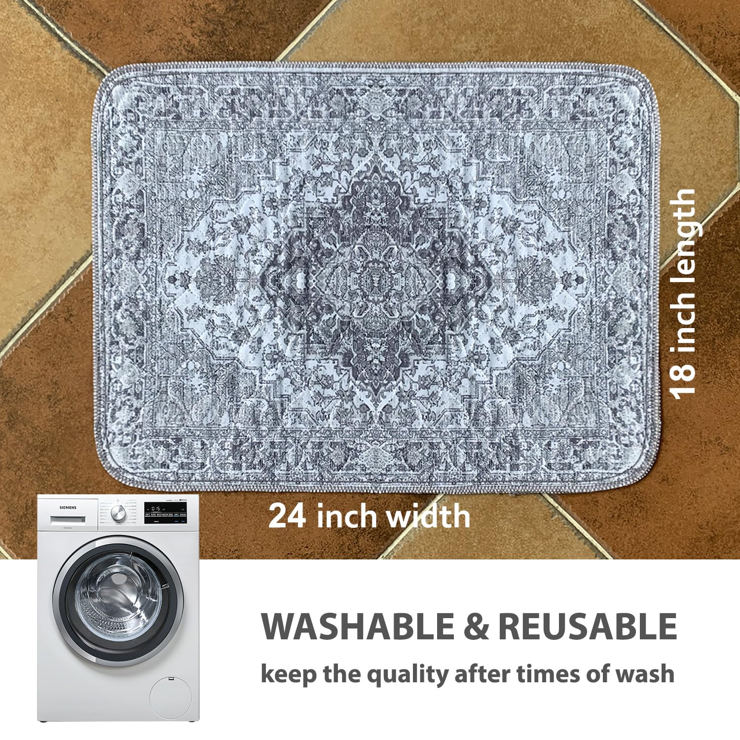 nunubaby washable pee pad leak-proof surface helps prevent leaks and messes