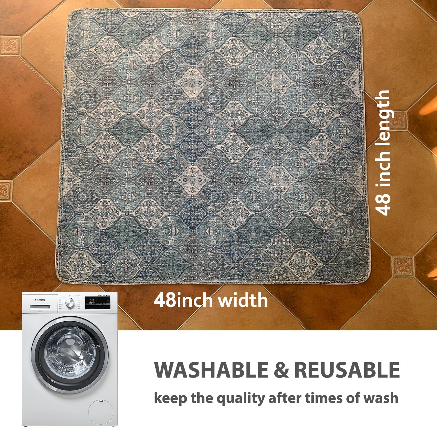 nunubaby washable pee pad leak-proof coating provides reliable protection against accidents.