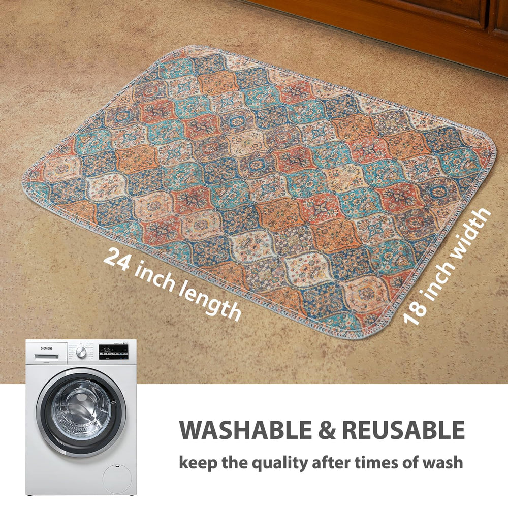 Nunubaby non-slip back view demonstrates secure placement on various floor types.