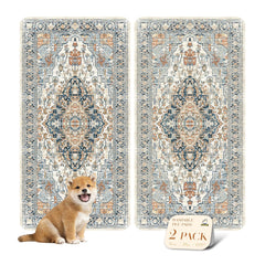 Nunubaby stylish-colors pee pad protects floors while blending with décor.