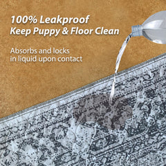 Nunubaby washable pads leak-proof coating visible to keep floors dry and odor-controlled