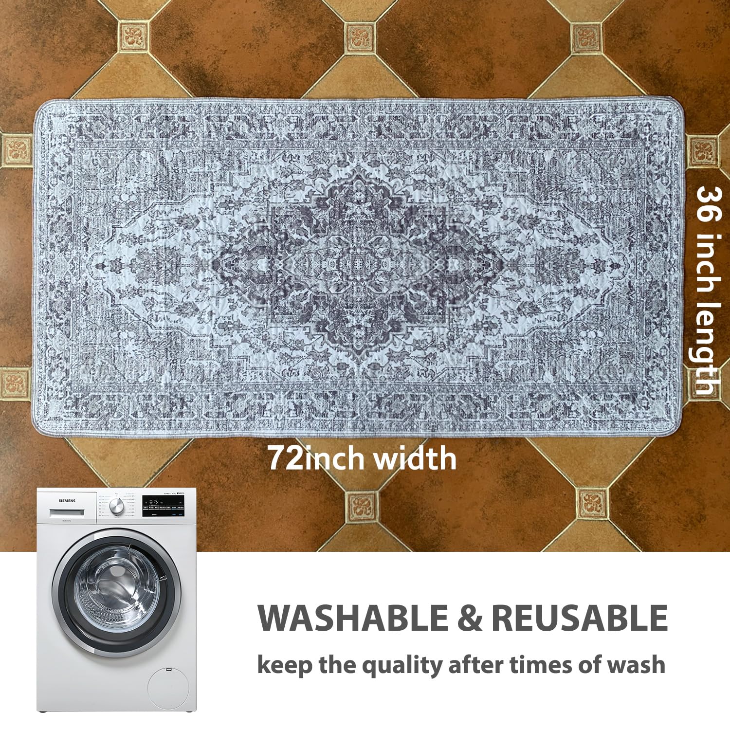 Nunubaby multi-layer design close-up with breathable surface and durable backing