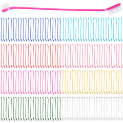 Nuogo dog toothbrush bulk with dual-head design for versatile pet dental care
