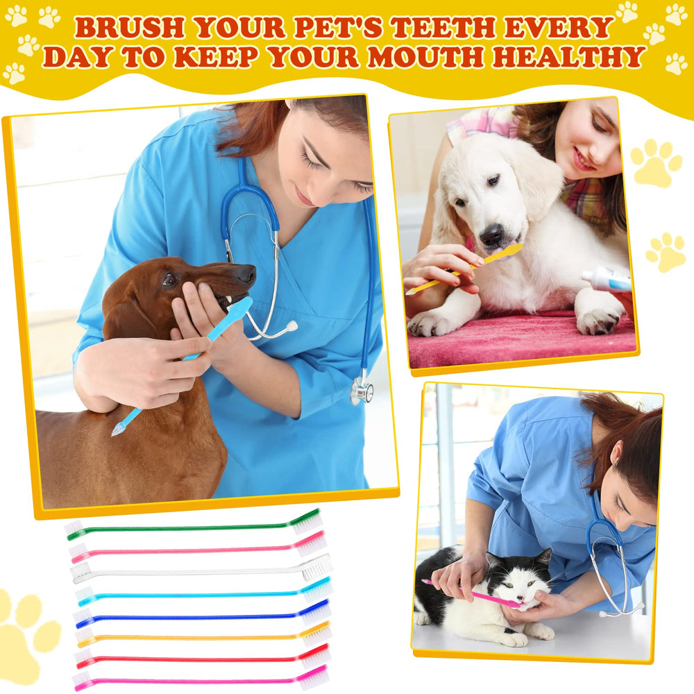 Nuogo soft bristles safely clean teeth without scratching gums