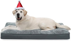NUPIDA dog crate bed plush surface offers cozy comfort for calm naps