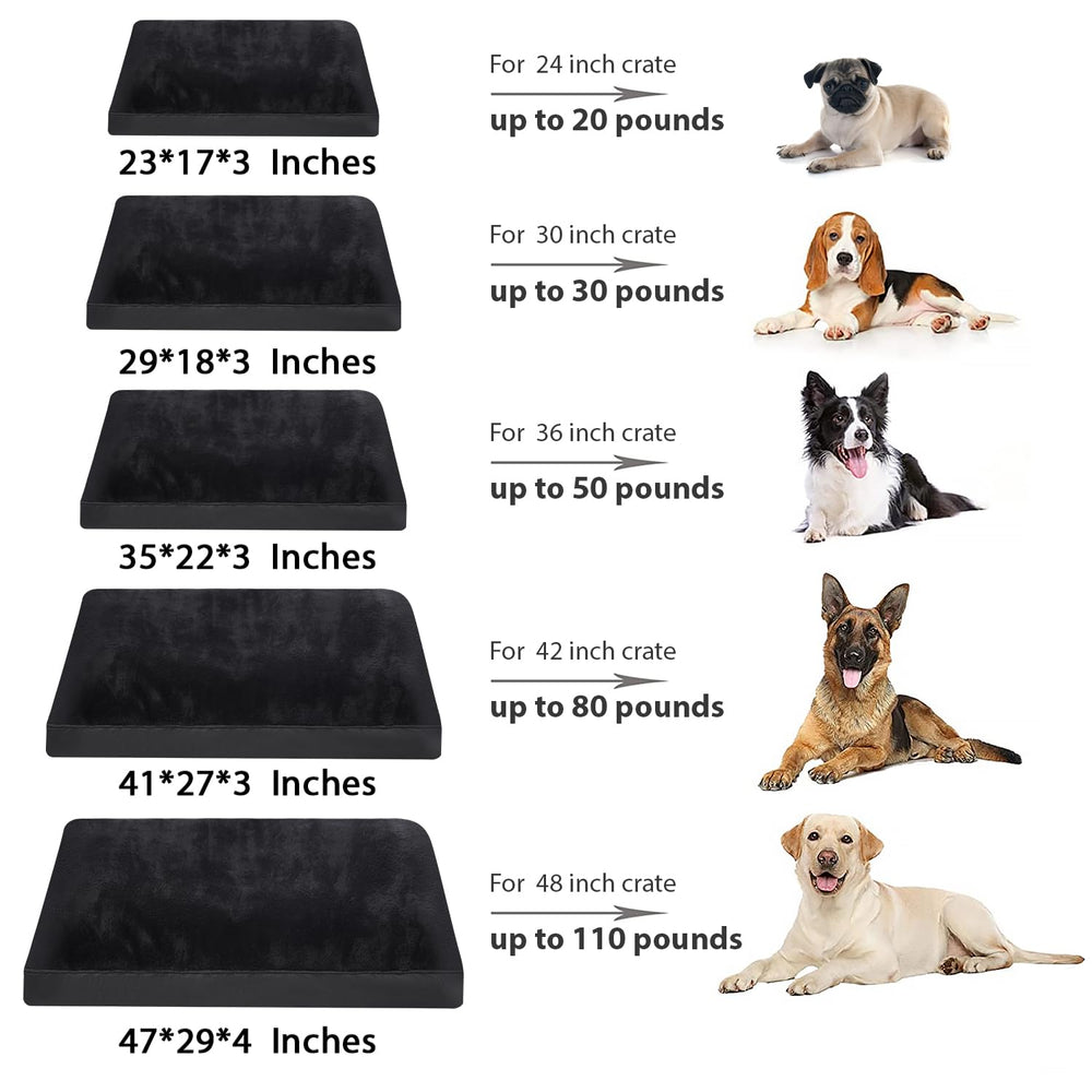 NUPIDA dog crate bed vacuum-pack packaging conveys convenient shipping and quick setup.