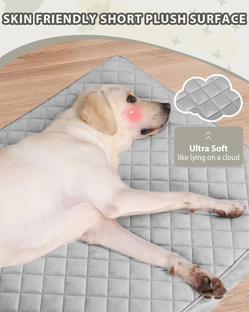NUPIDA orthopedic dog bed removable cover enables easy washing