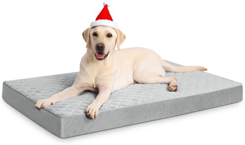 NUPIDA Orthopedic XL Dog Bed waterproof cover protects foam from accidents