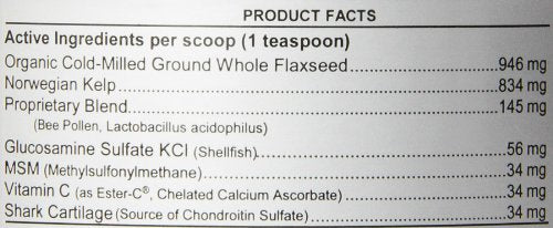 Nupro Joint Support smaller dosing visual for small breeds