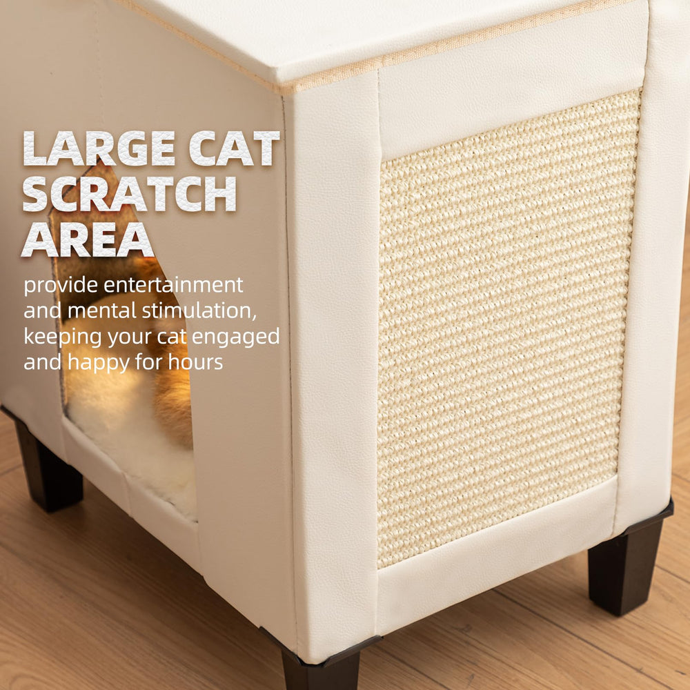 NUROMY insulated cushion offers warm comfort for napping and lounging.