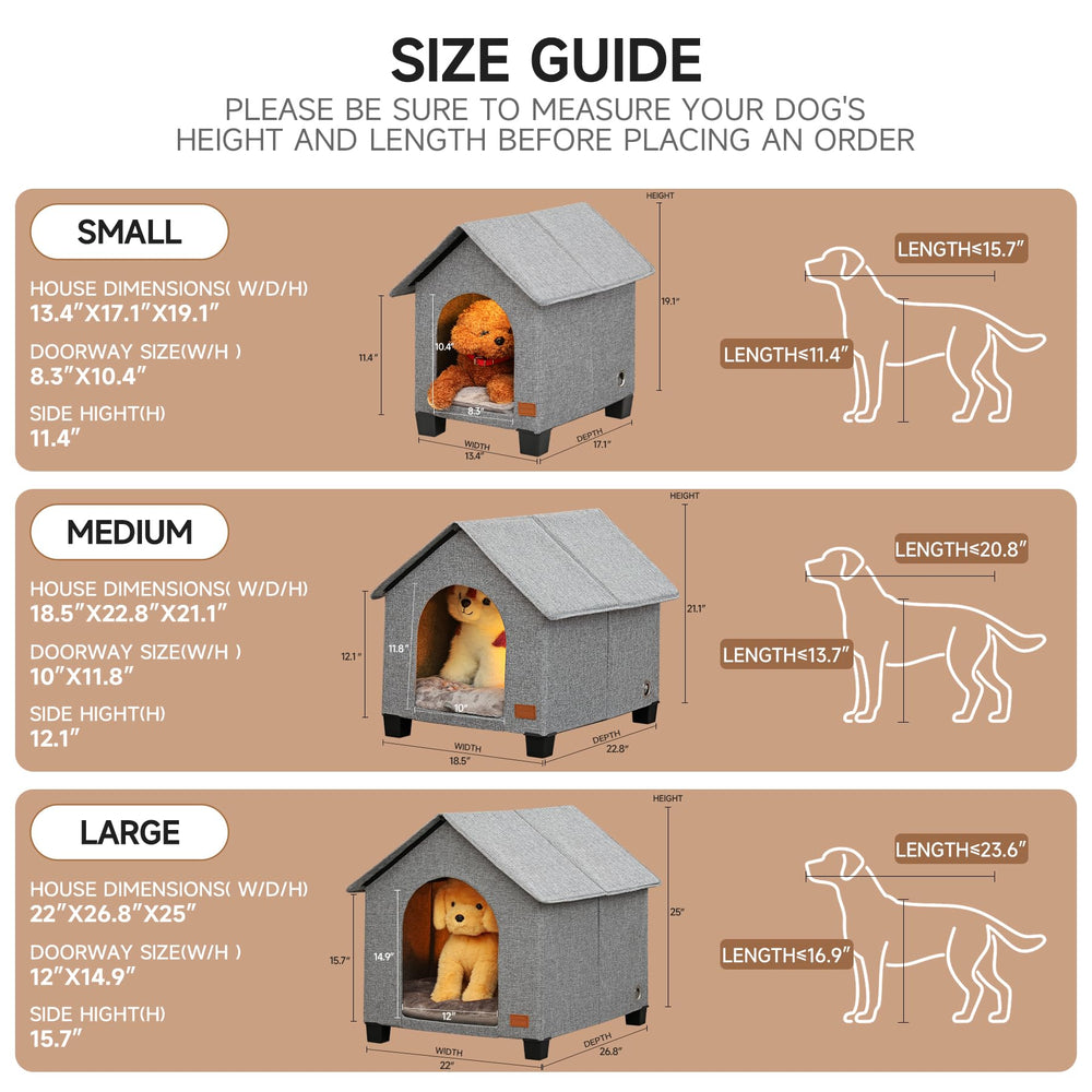 NUROMY cozy insulated pet house offers year-round comfortable shelter.