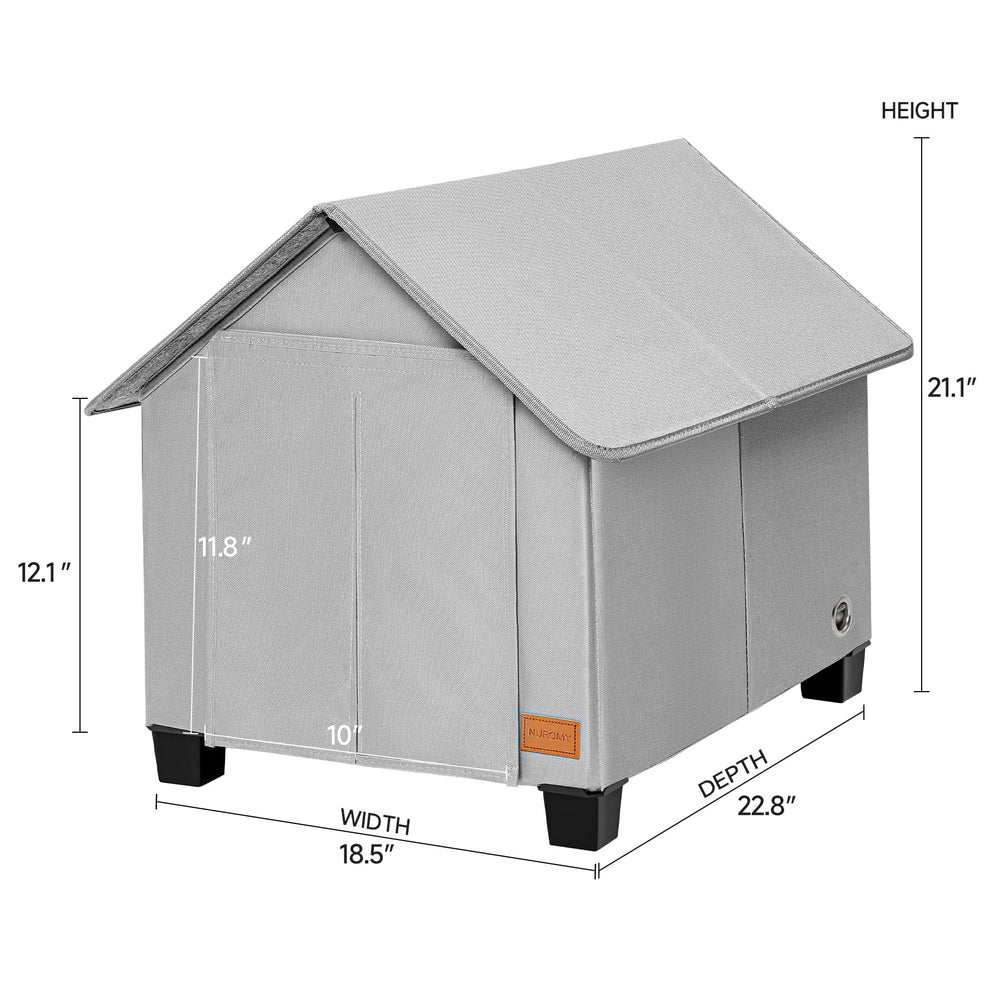 NUROMY perfect-size house fits small to large pets and diverse spaces.