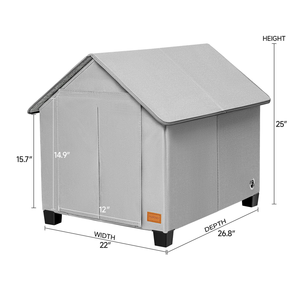 NUROMY triple-layer insulation creates a cozy retreat during cool outdoor evenings.