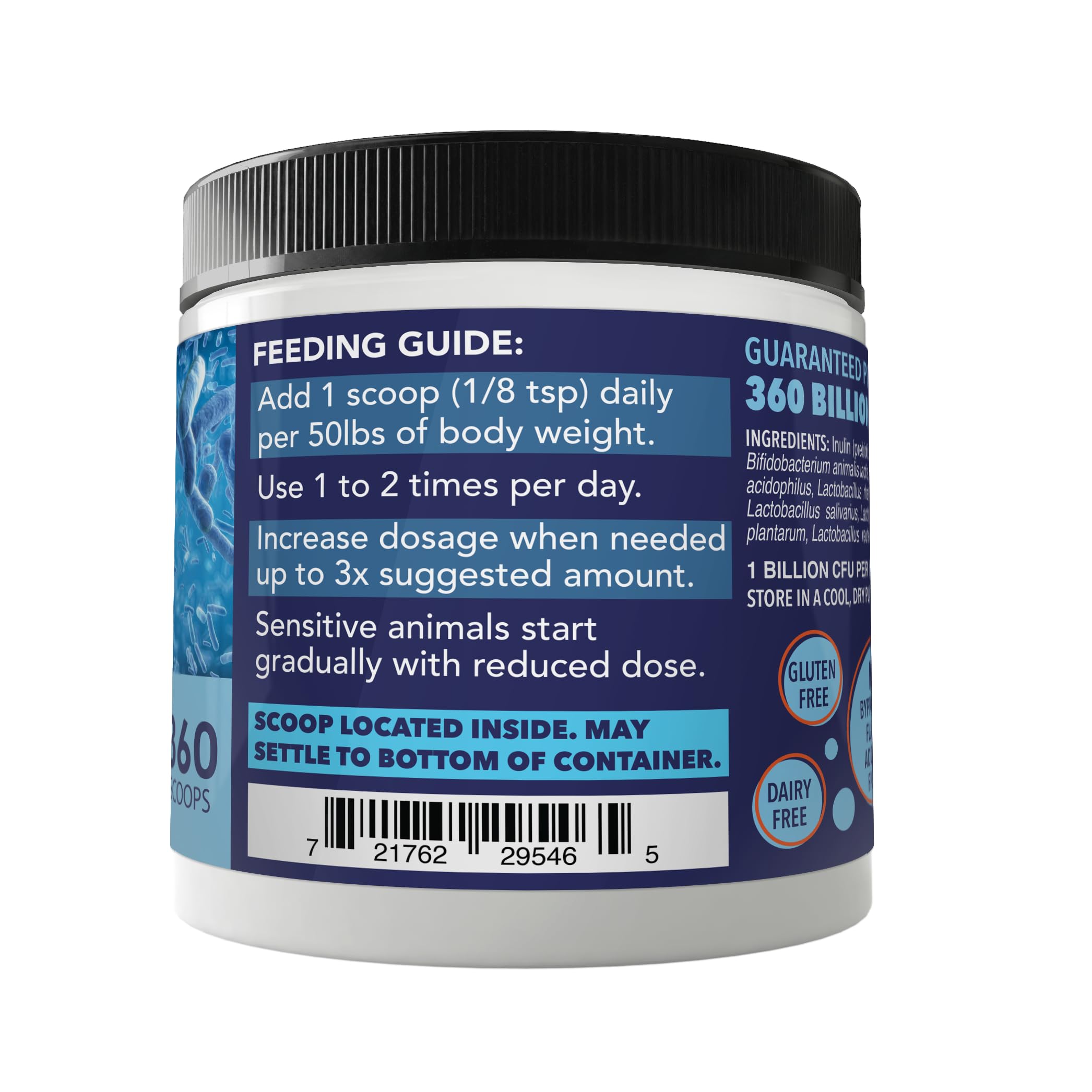 Nusentia Probiotic Miracle made-in-usa ensures quality via GMP manufacturing.