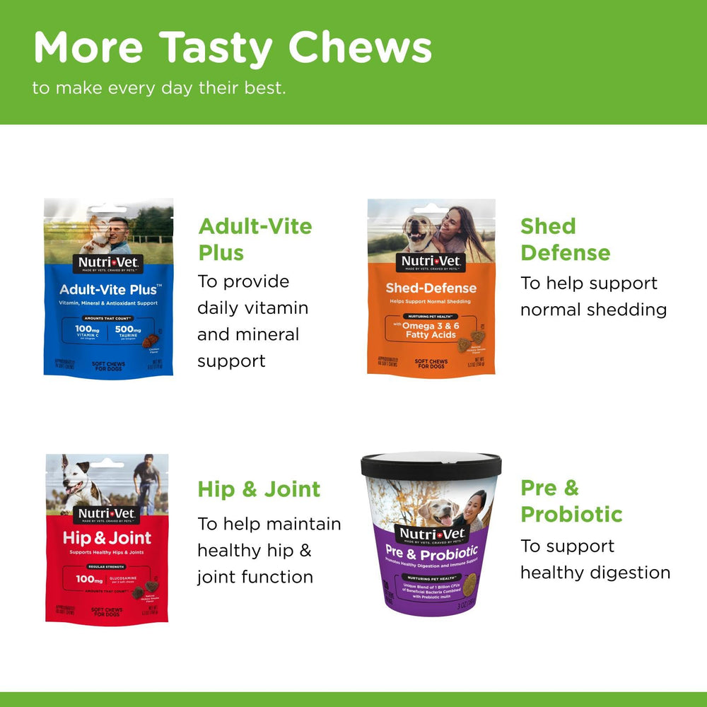 Nutri-Vet Grass Guard lawn protection scene shows greener yard.