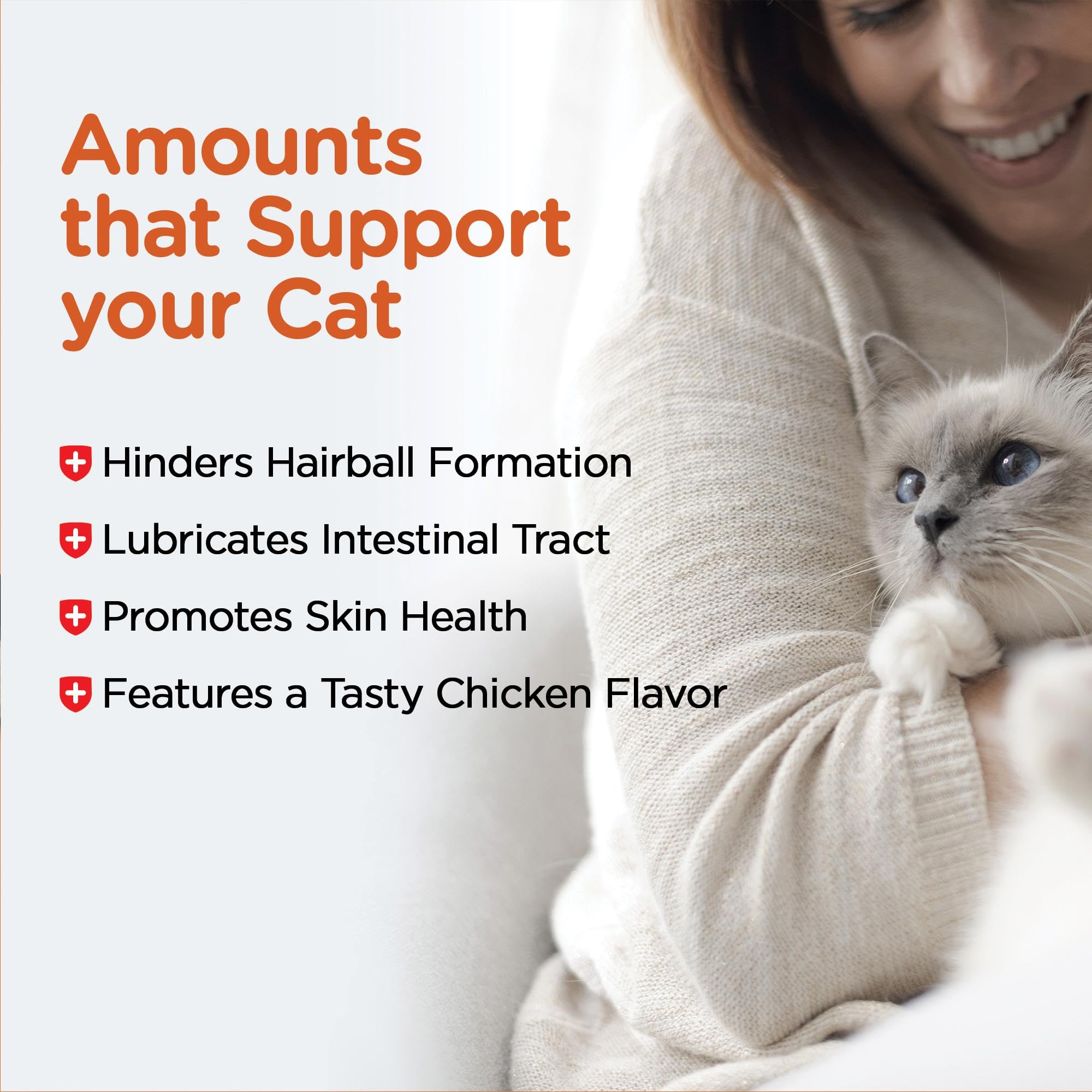 Nutri-Vet Hairball Paw Gel made in USA reflects NASC-quality ingredients and safety.
