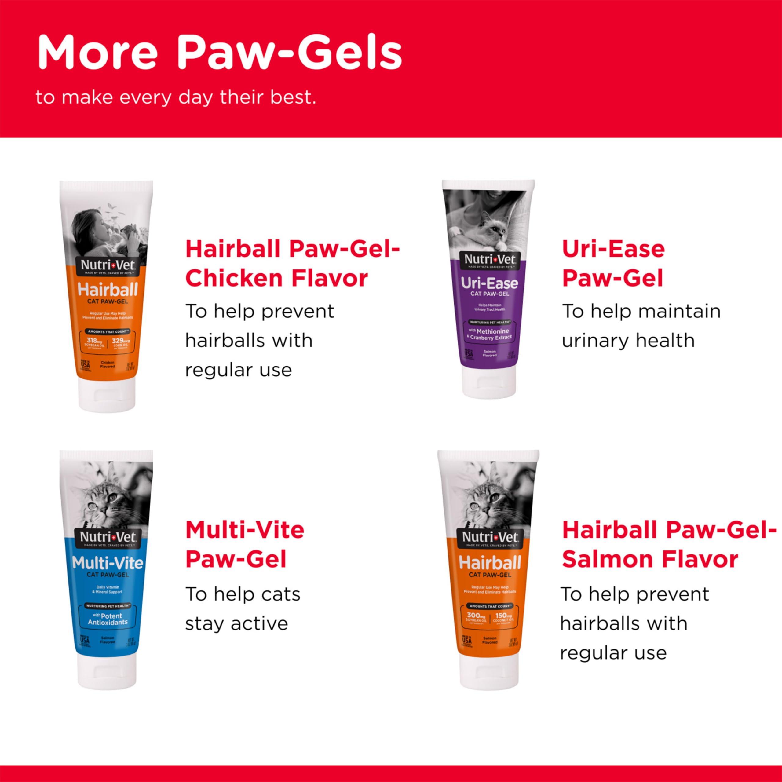 Nutri-Vet cat-dose gel designed for picky eaters and easy daily routine