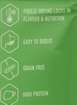 Nutribite beef liver freeze-dried serving-portion supports easy portioning.