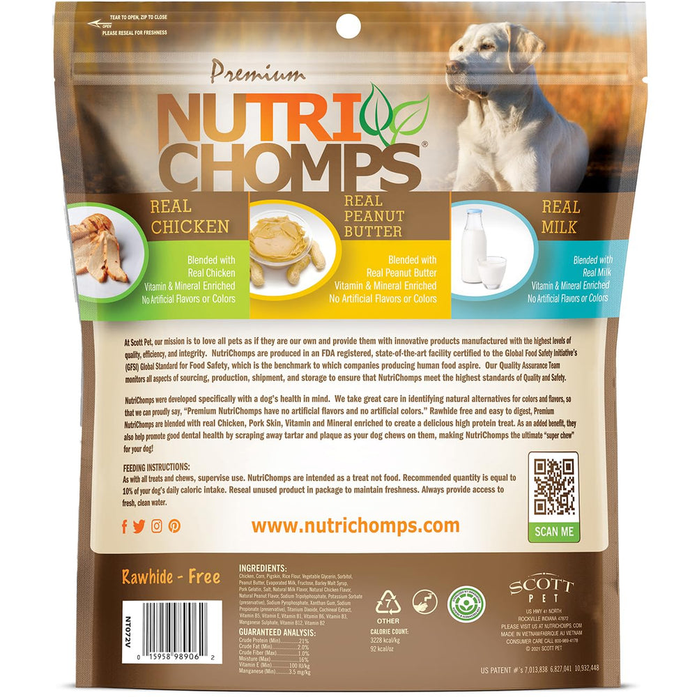 NutriChomps facility image highlighting GFSI certification and quality standards