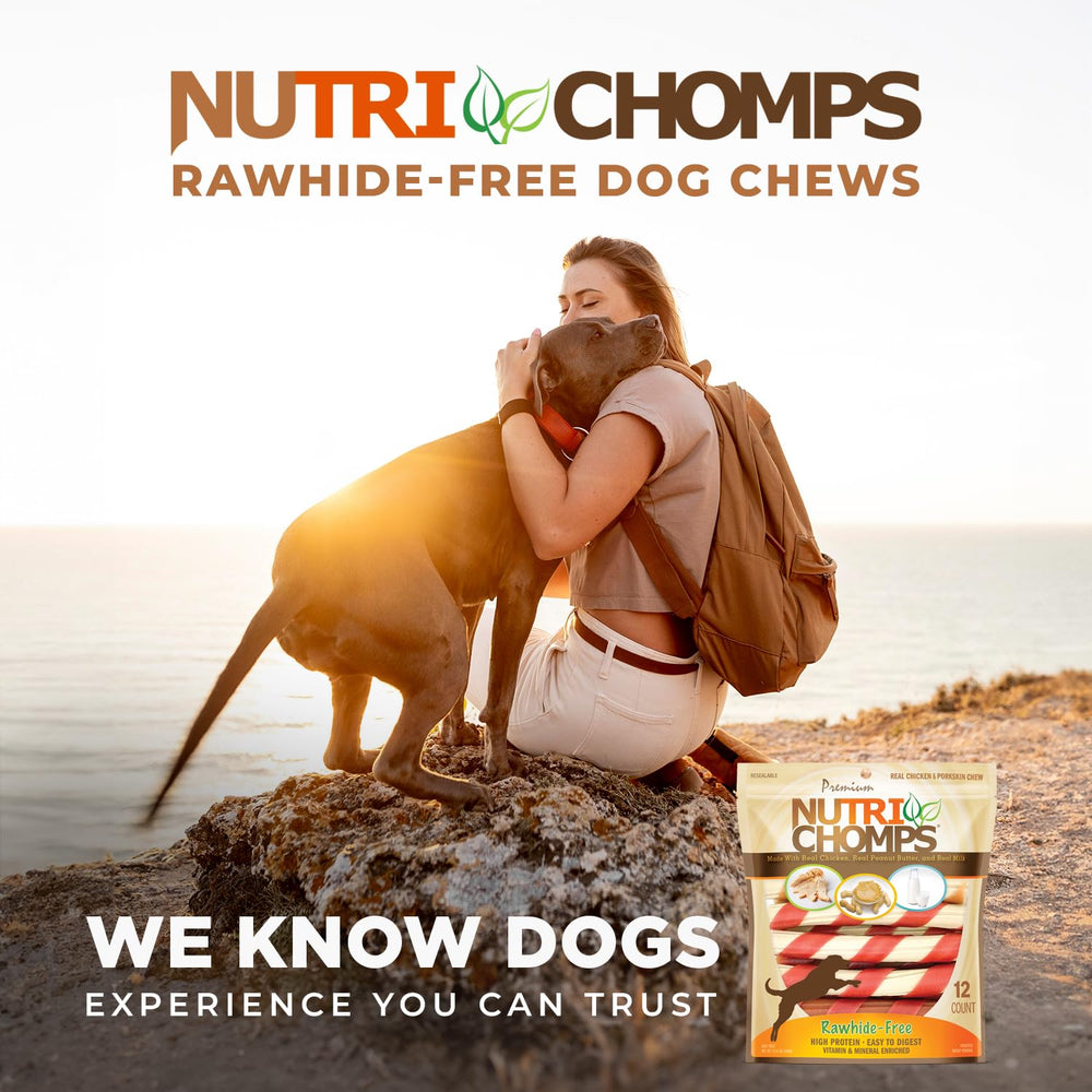NutriChomps resealable bag preserving freshness between rewards