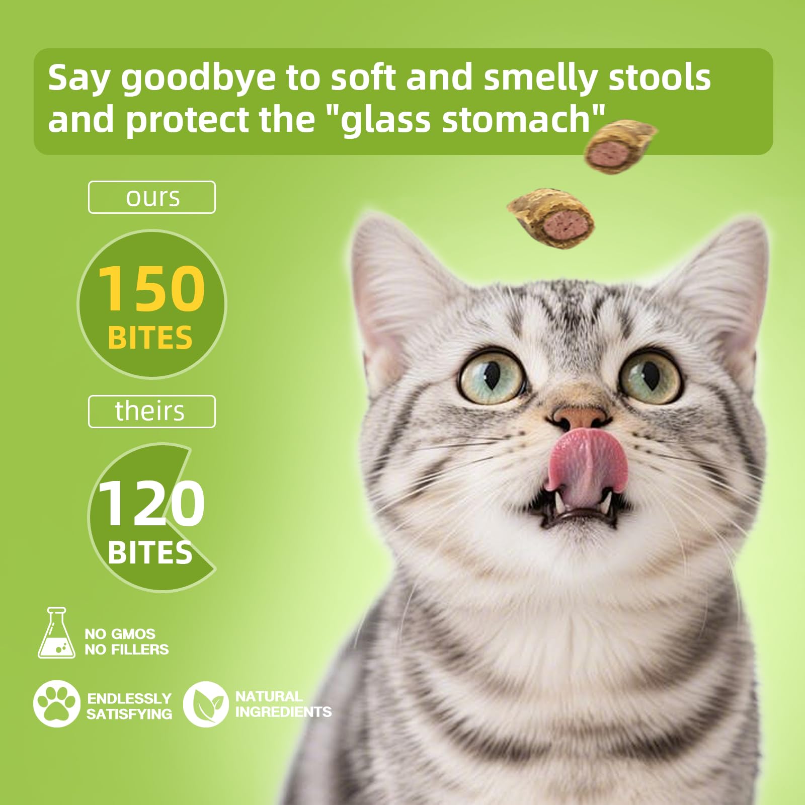 Nutridog Cat Probiotic 6-strain probiotics for balanced gut flora