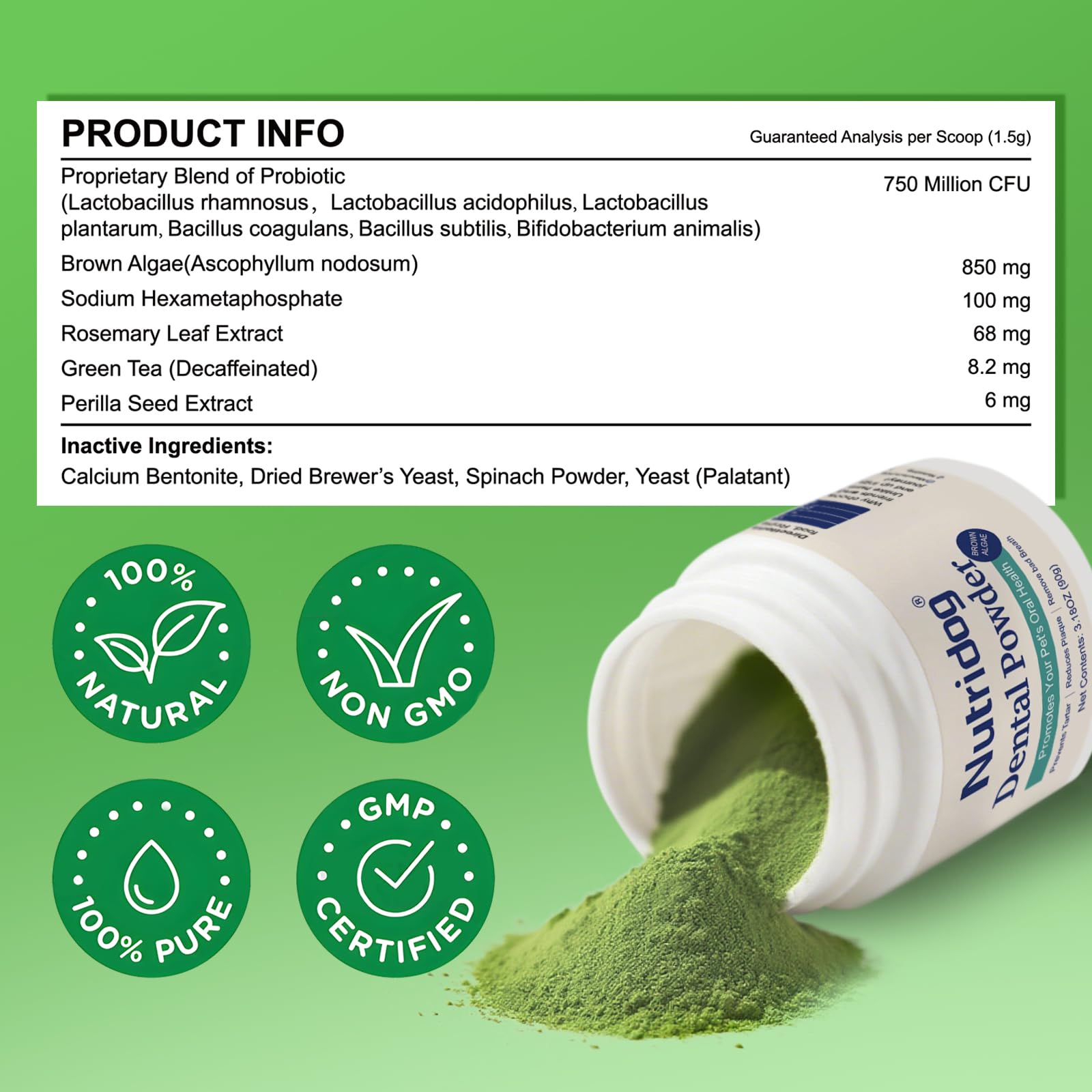 Nutridog eco-packaging supports sustainable dental care