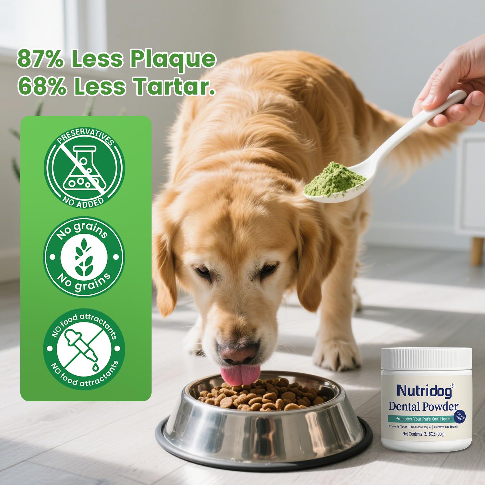 Nutridog large dogs dosing guidance for optimal care