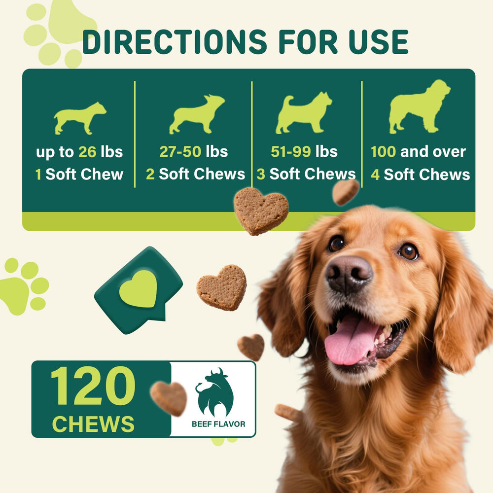 Nutridog Tear Stain Chews includes vitamin E and fish oil for immune support.