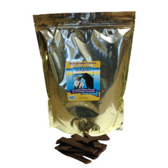 NutriSea Dog Jerky beef 90ct front view hints at joint mobility support