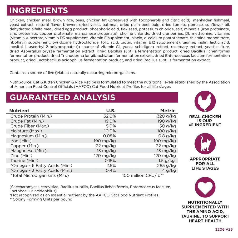 NutriSource BioPlex trace minerals from Alltech supporting healthy coat and immune status.