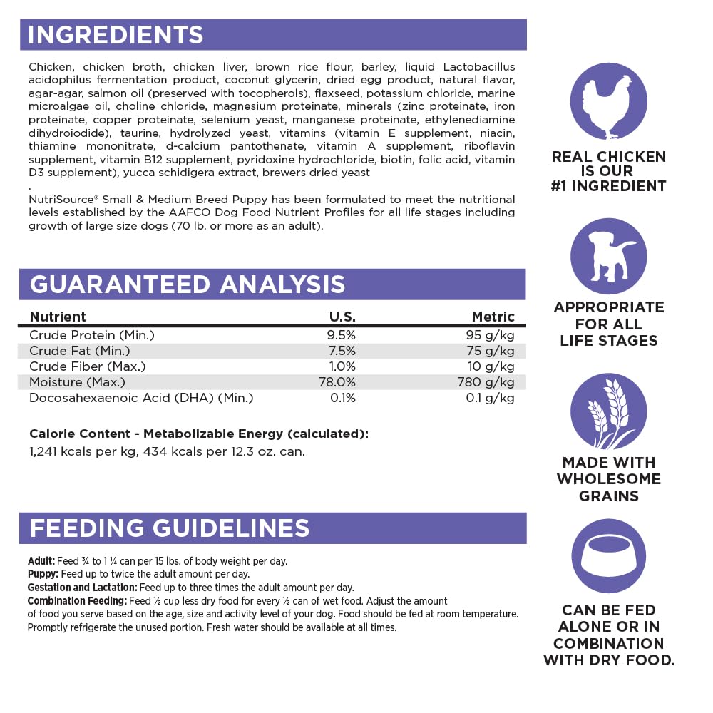 NutriSource Come-Pooch-A bone broth postbiotics supporting digestion.