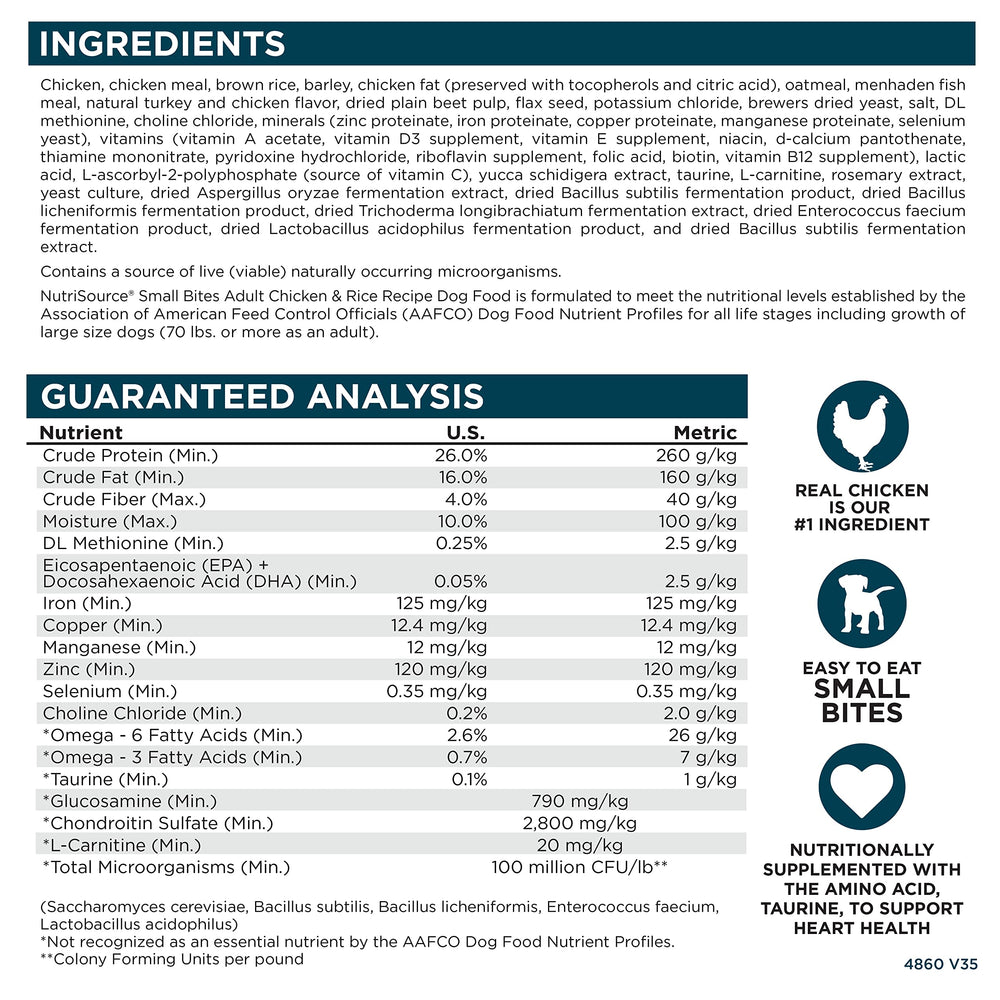 NutriSource dog meal-time shot invites regular feeding routines.