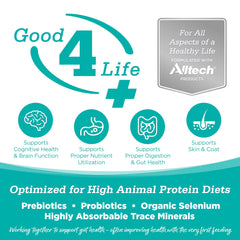 NutriSource Element Series Classic Catch kibble closeup highlights high-protein fish meal for lean muscles.