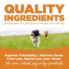 NutriSource prebiotics and probiotics label indicates gut-supporting ingredients.