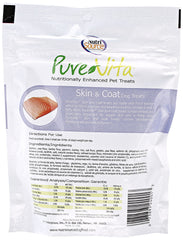 NutriSource Pure Vita Skin and Coat packaging showing a convenient 6 oz bag.