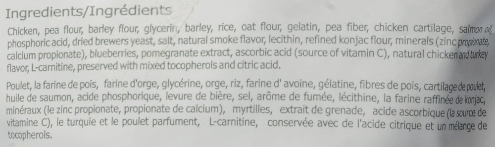 NutriSource PureVita extra Vitamin C enriched bites for added nutrients.