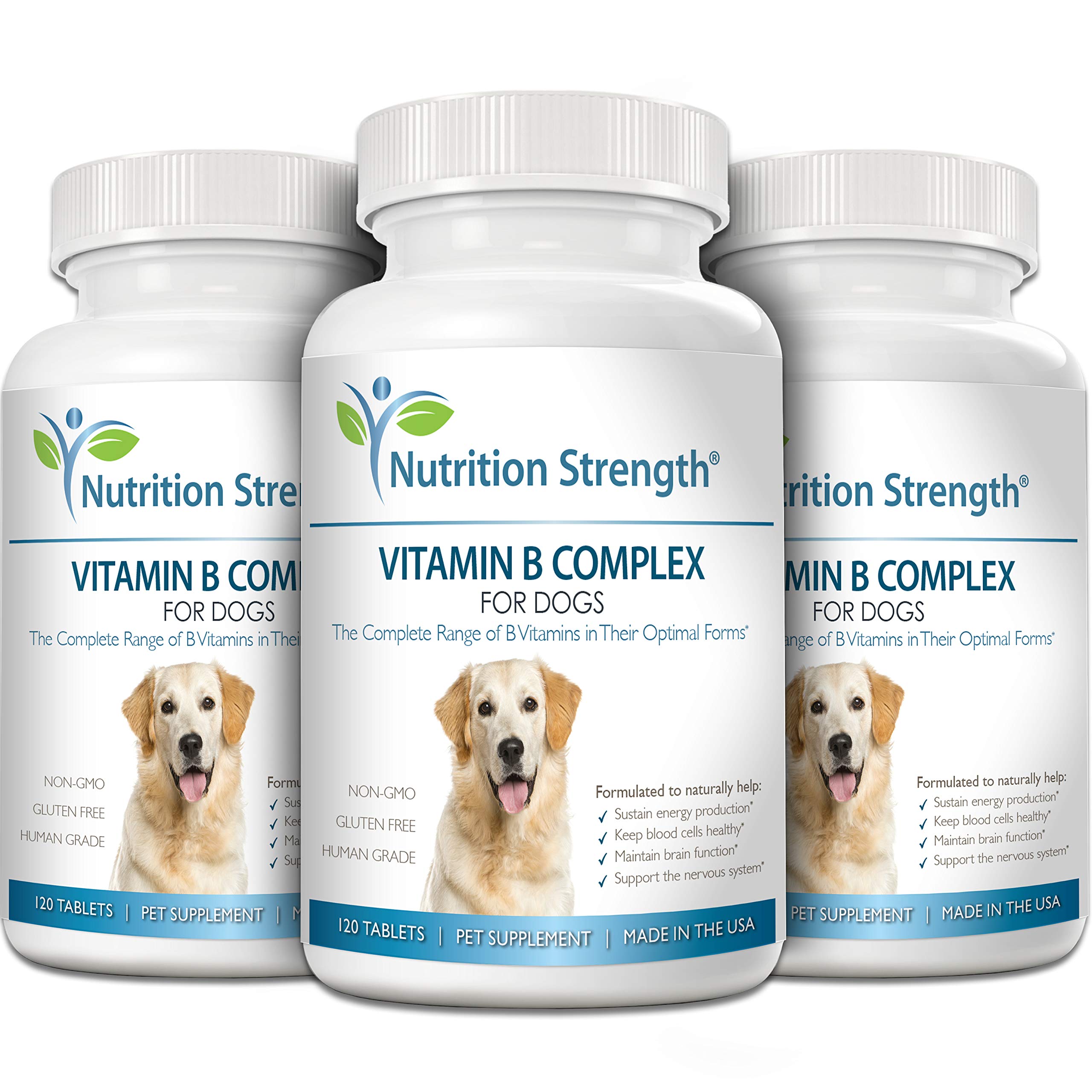 Nutrition Strength B vitamins for dogs supporting cardiovascular and metabolic function