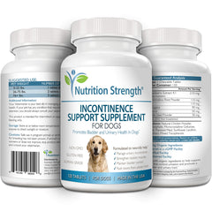 Nutrition Strength dog incontinence daily-use senior dog shows versatile use across ages.