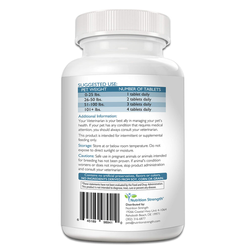 Nutrition Strength chewable dog vitamins provide tasty daily immune-support boost.