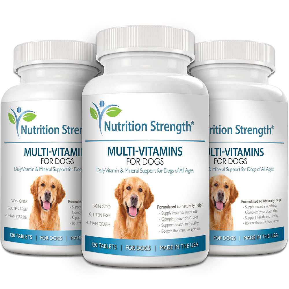 Nutrition Strength multivitamins made in USA with high-quality ingredients.